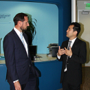 25 October: Crown Prince Haakon visits Meltwater Group in Silicon Valley (Photo: Anne Cecilie Lund)